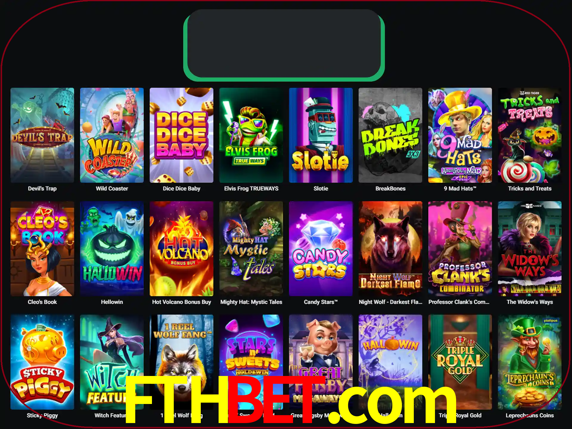 Procure por seus amados jogos de slot.