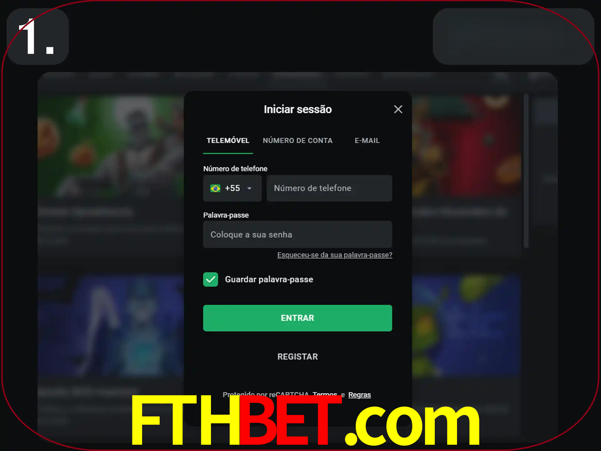 Acesse o site.