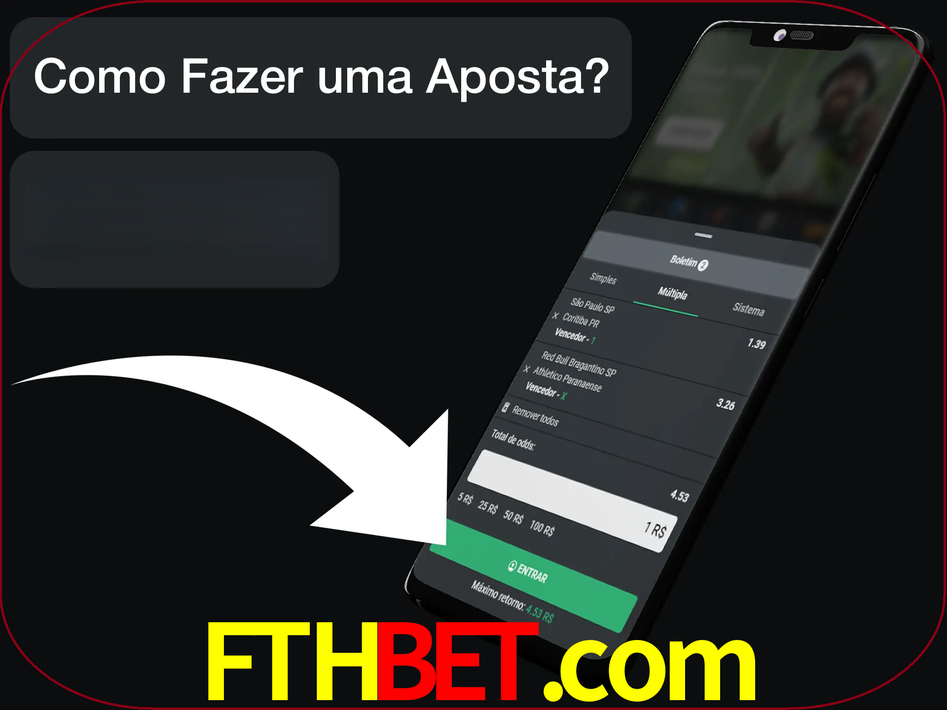 Preencha sua aposta e aguarde o resultado.