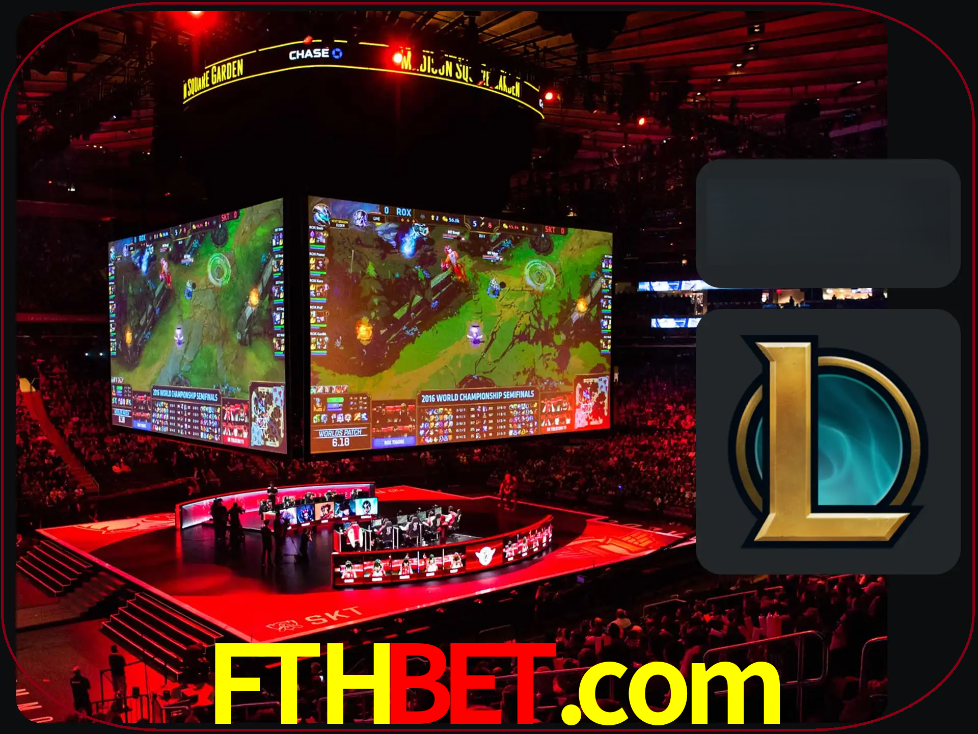 Aposta nos maiores jogos da League of Legends.