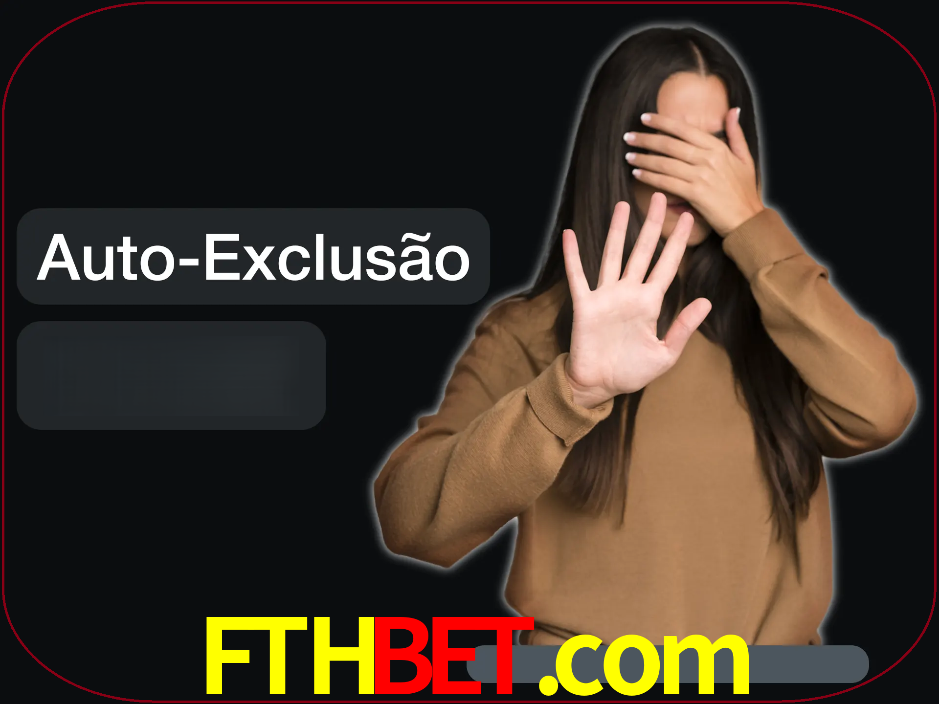 Você pode desistir se sentir anexiedade.